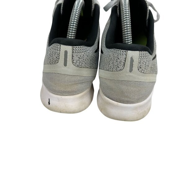 Nike Free RN Running Shoes US 8.5 EU 40 Mesh Gray & Black Lightweight Sneakers - Picture 7 of 10